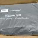 Hanke Expandable Collapsible Luggage with Wheels, Black Upgrade Version 2, 98L, Water-Resistant, 5 Spinner Wheels, 3 Pockets, Polyester, 19x13x27.2 inches, 6.1lb, Carry-On Luggage, Travel, Vacation, Expandable Foldable