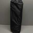 Folding Camping Table, Outdoor Roll-up Table Height Adjustable & Portable Metal Camp Grill Table for Picnic, BBQ, Party, Backyard, Beach, Mesh Storage and Carry Bag (Ash Black, 37.4'' Large)