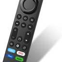 Replacement Voice Remote Control for All Fire Series, Smart TV Cube(1st / 2nd / 3rd Gen), Fit for Stick 4K Max/4K (1st/2nd Gen), Stick (2nd/3rd Gen)/TV Lite, for Insignia/Toshiba/Pioneer Smart TV