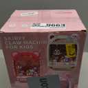 Skirfy Claws Machines for Kids,Unicorns Toys for Age 6+,Kids Games Mini Vending Machines with Squishys Toy Candy Dispenser,Claws Game Machine,Birthday for Girls Age 8-12 (Pink)