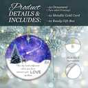 2 x Memorial Ornament  The Sky Looks Different When You Have Someone You Love Up There  Remembrance Gift for Loss of Loved One  Sympathy Bereavement Ornament Keepsake  Memorial Christmas Tree Decor