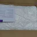 Latex Pillow, 100% Natural Talalay Latex Pillow with Removable Breathable Cotton Cover, Luxurious Standard Size Soft Bed Pillow for Side Back and Stomach Sleepers, Help Release Neck Pressure