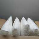 MIULEE 18x18 Pillow Inserts 4 Pack, 100% Virgin Fiber Filling Throw Pillows
