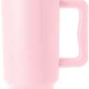 Simple Modern 40 oz Trek Tumbler with Handle and Straw Lid | Cup Holder Friendly Insulated Stainless Steel Travel Mug | Blush