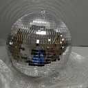 Youdepot Disco Ball 12-Inch  Large Hanging Mirror Ball Disco Ball Decor for Disco Party Decorations, Weddings, Events, Disco Christmas Decor, and Home Celebrations