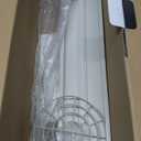 Portable Air Conditioner Window Kit with Coupler, 5.9 Inch Adjustable Window Seal Plate for A/C Units, Sliding AC Vent Kit for Ducting