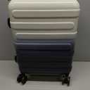 VIVIcity Carry on Luggage 22x14x9 Airline Approved, Expandable, Misty Forest