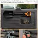 Rubber Clamp Mounting Kit Quick-release Shovel Holder for 1-1/5 to 1-1/2 Diameter Tools, Install on UTV, ATV, Truck Trailer, RV