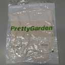 PRETTYGARDEN Women's 2025 Summer Long Sleeve Henley T Shirts Ribbed Knit Button Slim Fitted Basic Casual Going Out Fall Tops (Beige, M)