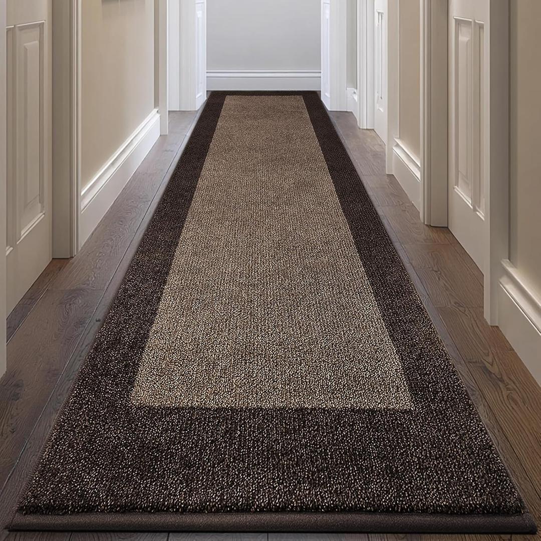 Runner Rug 32" x 168", for Hallway, Floor, Bedroom, Roll Packing