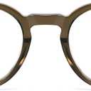 Dollger Blue Light Blocking Glasses For Woman Men Thick Square Frame Round Non-Prescription, For Computer,Work, TV,Gaming