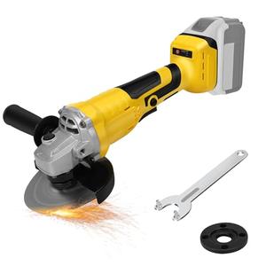 Cordless Angle Grinder for Dewalt 20V Max Battery, 10000RPM Brushless Grinder Power Tools with Grinding Wheels and Auxiliary Handle, for Cutting Griding Polishing (Tool Only, No Battery)