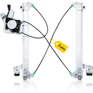 Rear Left Driver Side Power Window Regulator with Motor Assembly Replacement for Chevy Silverado Suburban Avalanche 1500 2500 GMC Sierra Yukon XL Cadillac Escalade ESV EXT 741-578