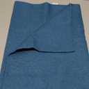 AMBERIS Bed Runner Blue, Imitation Linen Decorative Bed Scarf for Home Hotel (21045cm for 1.5m Bed)