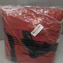 Ski Bag for Air Travel,Single Ski Carry Bag With Fully Padded Protection,Water-Resistant and Durable Fits Up From 175cm to 190cm Skis. (RED)