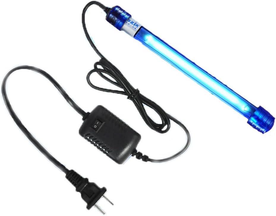 5W Aquarium Algae Clean Light Fish Tank Water Clean Light Green Water Clear Lamp Waterproof Fish Tank Algae Clean Lamp for Pond Tank Filter Sump Swim Pool (5w 6.9inch)