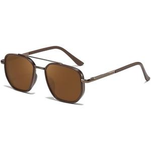 SODQW Tangle Free Aviator Sunglasses for Women Square Frame With Double Bridge Sun Glasses for Driving &Traveling