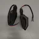 Universal 10mm Motorcycle 12 LED Turn Signal Lights Blinker Front Rear Lights Indicator