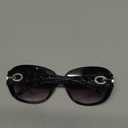 JM Classic Bifocal Reading Sunglasses for Women Vintage Reader Glasses Outdoor UV Protection Black +2.5