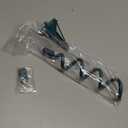 Christmas Tree Topper Holder Twist on Universal Stabilizer Floral Xmas Tree Topper Adapter Plastic Support with Adjustable Attachment(Green)