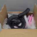 Birtech 12 Inch Toddler Balance Bike for Kids 2-6 Years Old, Adjustable Seat Height, Indoor Outdoor Toy Bicycle With No Pedals, Pink