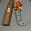 Kainonnan Artificial Flowers 5Pcs Poppies Flowers Artificial Silk Flowers for Home Office Wedding Outdoor Decor (Mixed Colors)