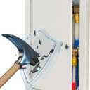 Thickness Of 0.17in12x24 Metal Access Panel For Drywall Made Heavy-Duty Steel,3min Install,5-Year Warrnaty,Key Latch Lock,Thickened & Hardened Solve Shake And Brittle Problem.For Drywall,Bathroom (12in X 24in)