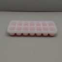 Ice Cube Trays 4 Pack, Airabc Silicone Ice Cube Trays with Removable Lid, Easy-Release Flexible 14-cube Ice Trays, LFGB Certified and BPA Free, Stackable Ice Trays with Covers for Cocktail, Freezer (Pink)