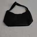 BAIKELI Crescent Shoulder Bags for Women Small Shoulder Purse Handbag Retro Classic Clutch Hobo Tote Bag Underarm Purse (Black)