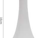 2-Piece White Matte Ceramic vase Set, Farmhouse Decoration, Decorative vase, Suitable for Kitchen, Bedroom, Office, Living Room, Bathroom, and Shelf Center Dining Table Decoration