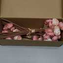 Floroom Ranunculus Artificial Flowers 18 Pcs Dusty Rose Faux Silk Mini Ranunculus Bulk Fake Wedding Filler Flowers for DIY Bouquets, Centerpieces, Bridal Shower Decorations & Arrangements