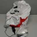 Leyndo 6ft Christmas Inflatable, Skeleton Inflatable with Santa Hat Christmas Decorations for Xmas Holiday Party Indoor Outdoor Halloween Garden Lawn Yard Sign, with Build-in LED Lights