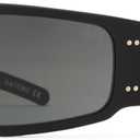 Gatorz Magnum ANSI Z87+/MILSPEC Ballistic Sunglass - Made in the USA (Black Frame With Black Logo - Smoke Ansi Z87.1 Milspec Ballistic)