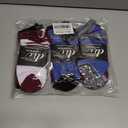 Debra Weitzner Womens Runner Ankle Socks - Low-Cut Colorful Socks (Size 9-11 and 10-13) 12 Pairs (Ankle Blue & Maroon)