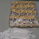 Poen 25 Sets Bear Baby Shower Favor for Guest 25 Stuffed Plush Mini Bears Plaid Tiny Stuffed Bear 25 Thank You Cards and Organza Bag for Gender Reveal Guest Gifts (Boy)