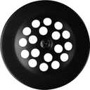 Westbrass Gerber Style Bee-HiveTub Strainer Grid with Screw, Matte Black, D327-62