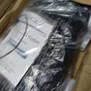 Air Curtain Black 48 Inch 2 Speeds Remote Control All-copper wire motors