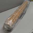 LazBlinds No Tools No Drill Cordless Bamboo Roman Shades, Light Filtering Window Treatment, Roll Up Bamboo Blinds for Windows 38'' W x 64'' H, Dali Native