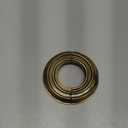 Renovators Supply Manufacturing Escutcheon Plate 3.88 in OD Escutcheon 1.5 in IPS Antique Gold Finish Aluminum Radiator Flange