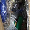 Zip line Kit 100ft for Kid and Adults up to 400lb-Special Retractors and Thickened Disc Seats,Zipline Kit for Backyard