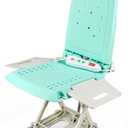 SuperHandy GoRise LT Portable Floor & Bath Lift - Lightest Weight 19lbs, Foldable, 330 Lbs Capacity, IP68 Waterproof Bath tub Lifts for Seniors, Ergonomic Seat with Removable Panels [Patent Pending]