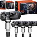 A-Premium 4PCS Pre-programmed TPMS Sensor Tire Pressure Monitoring Sensor - Compatible with Ford, Lincoln Models - Bronco, Edge, F-150, Mustang, Ranger, Mark LT, MKC, MKZ, Nautilus, Navigator - 315MHz