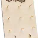 Donut Display Stand Wood Doughnuts Wall Stands Display board for Wedding Party Decoration