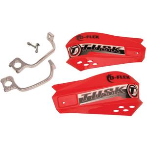 Tusk 1198140004 Mx D-Flex ATV Handguards Red