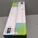 Sofucor Ceiling Fan, 52 Inch, Low Profile, DC, 3 Carved Wood Blades, Flush Mount, Noiseless, Reversible Motor, Remote Control, Without Light, Silver+Grey