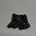 VALFRID Waterproof Grip Dog Shoes,Anti-Slip Dog Socks Boots,Zipper Dogs Booties Paw Protectors for Hardwood Floor,Indoor and Outdoor for Small Medium Large Dogs Black (Size 5)