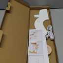 19.7in Light Up Honeycomb Paper Christmas Snowman, Indoor Christmas Decorations and Holiday Centerpieces for December Holiday Season Home Office and Xmas Party Supplies