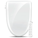 Electric Bidet Toilet Seat, Heated Toilet Seat Elongated with Instant Warm Water & Dryer, Feminine & Front Rear Wash, Wireless Remote, Self-Clean Nozzle, Slow Close Lid, Upgraded Silent ECO Child Mode