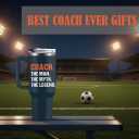 Coach Gifts - 30 Oz Coach Nutriton Facts Tumbler, The Man The Myth The Legend - Christmas Birthday Cheer Coachs Gifts, Soccer Softball Basketball Swim Coachs Appreciation Gift for Him