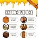 MOODTALK Beeswax Spray Furniture Polish, Wood Cleaner, Wood Floor Polish - For Living Room, Kitchen and Wooden Furniture Floors (Pack of 2) (150 ml)